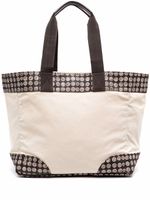 10 CORSO COMO sac cabas à imprimé géométrique - Tons neutres