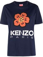 Kenzo t-shirt à imprimé Boke Flower - Bleu