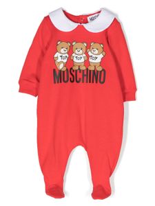 Moschino Kids body à motif Teddy Bear - Rouge