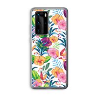 Tropisch 2: Huawei P40 Pro Transparant Hoesje
