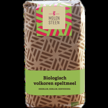 Molensteen Biologisch Volkoren Speltmeel 1kg bij Jumbo