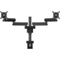 Vogels MOMO 2237 Monitor-tafelbeugel Aantal monteerbare displays: 2 Display(s) 25,4 cm (10) - 86,4 cm (34) Zwart In hoogte verstelbaar, Kantelbaar, Draaibaar,