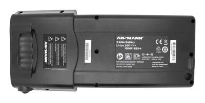 Ansmann bat.lithium 36v 11,4 ah, panasonic