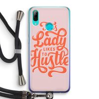 Hustle Lady: Huawei P Smart (2019) Transparant Hoesje met koord