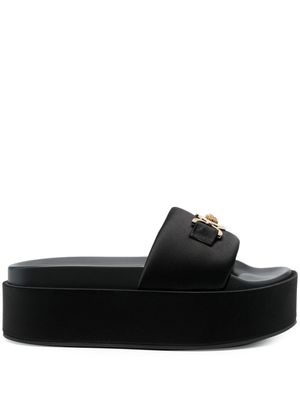 Versace sandales Medusa '95 à plateforme - Noir