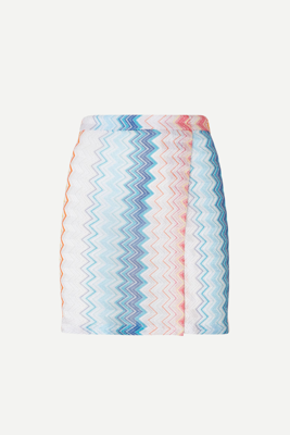 Missoni Mare rok MC25SH01-BR00ZY multi shaded fucsia/black