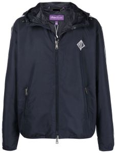 Ralph Lauren Purple Label coupe-vent Essex à capuche - Bleu