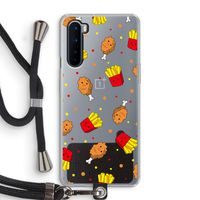 Chicken 'n Fries: OnePlus Nord Transparant Hoesje met koord