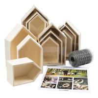 Creativ Company Creatieve box insecten hout klaslokaalset Creativ Company Creatieve box insecten hout klaslokaalset