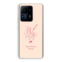 Where flowers bloom: Xiaomi Mi Mix 4 Transparant Hoesje