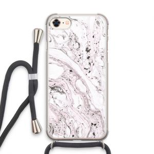 Mengelmoes: iPhone 7 Transparant Hoesje met koord