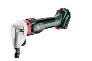 Metabo Accu-knabbelschaar NIV 18 LTX BL 1.6 Metaloc 601614840 Incl. koffer, Zonder accu Batterijspanning 18 V