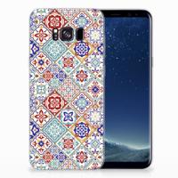 Samsung Galaxy S8 Plus | TPU | Siliconen hoesje | Tiles Color