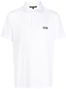 Michael Kors polo à logo imprimé - Blanc