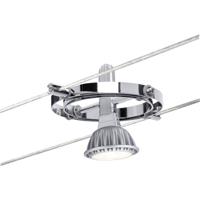 Paulmann Cardan 94144 Kabelbasissysteem GU5.3 40 W LED Chroom, Chroom (mat)