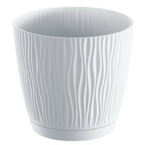 Prosperplast Plantenpot - kunststof - wit - D15 x H14 cm