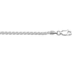 TFT Armband Zilver Vossestaart 2,5 mm 19 cm
