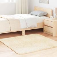 Hoogpolig vloerkleed NAVARRA 120x120 cm polyester crmekleurig Hoogpolig vloerkleed NAVARRA 120x120 cm polyester crmekleurig
