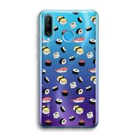 Sushi time: Huawei P30 Lite Transparant Hoesje