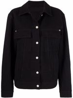 Givenchy veste en jean à broderies 4G - Noir Givenchy veste en jean à broderies 4G - Noir