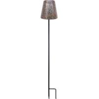 Solarlamp - GARDEN ID Gold - Ø12 h70 cm - Gebruiksduur 6-8 uur - Stabiliserende voet - Aan/uit knop - Zonder bedrading - AAA batterij.