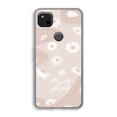 Daydreaming becomes reality: Google Pixel 4a Transparant Hoesje
