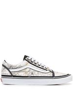 Vans baskets Old Skool à imprimé graphique - Blanc