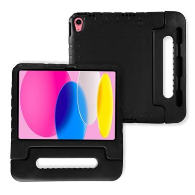Lunso iPad 11 inch (2025) A16 - EVA Schokbestendige Kinderhoes met handvat - Zwart Lunso iPad 11 inch (2025) A16 - EVA Schokbestendige Kinderhoes met handvat - Zwart