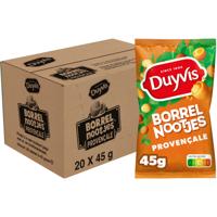 Borrelnootjes duyvis provencale zak 45gr | 20 stuks