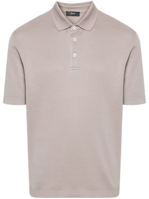 Herno polo en coton - Tons neutres