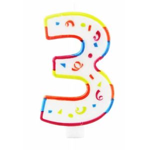 XL kaars 3 jaar met houder