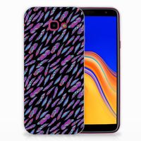 Samsung Galaxy J4 Plus (2018) TPU bumper Feathers Color - thumbnail