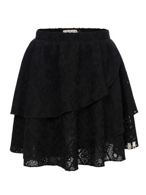 LOOXS Little winter lace rok meisjes - zwart