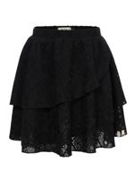 LOOXS Little winter lace rok meisjes - zwart