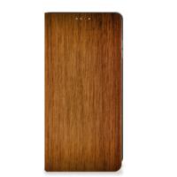 Samsung Galaxy A25 Book Wallet Case Donker Hout