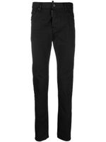 DSQUARED2 jean slim à patch logo - Noir