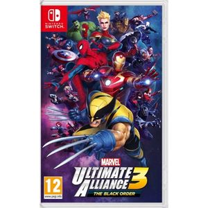 Nintendo Marvel Ultimate Alliance 3: The Black Order Standaard Duits, Engels, Vereenvoudigd Chinees, Koreaans, Spaans, Frans, Italiaans, Japans Nintendo Switch