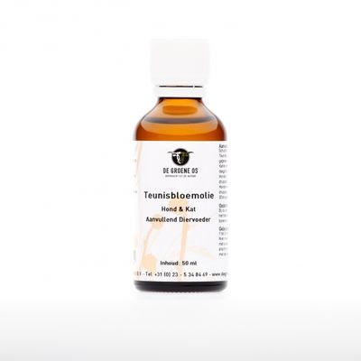 Groene Os Teunisbloemolie hond/kat (50 ml)