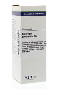 VSM Crataegus oxyacantha D6 (20 ml)