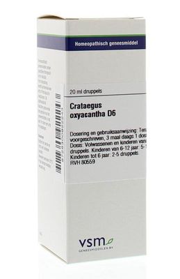 VSM Crataegus oxyacantha D6 (20 ml)