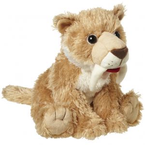 Pluche Sabeltand tijger knuffeldier 24 cm   -