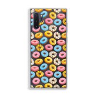 Pink donuts: Samsung Galaxy Note 10 Plus Transparant Hoesje