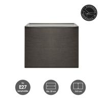 Home sweet home lampenkap Block 20 - antraciet