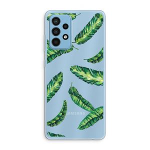 Lange bladeren: Samsung Galaxy A52 Transparant Hoesje