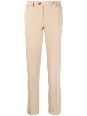 Brunello Cucinelli pantalon chino à coupe droite - Tons neutres