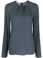 Philosophy Di Lorenzo Serafini Blouse met stippen - Zwart - thumbnail