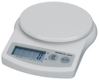 MAUL postweegschaal Alpha 5 kg ( /1gr) incl. batterij wit