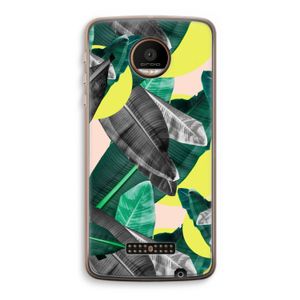 Fantasie jungle: Motorola Moto Z Force Transparant Hoesje