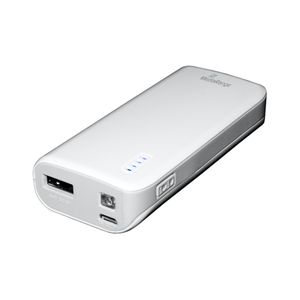 MediaRange MR751 powerbank Lithium-Ion (Li-Ion) 5200 mAh Grijs, Wit