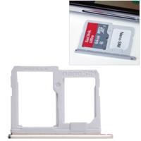 SIM-kaart lade + micro SD-kaart lade voor LG Q6/M700/M700N/G6 mini (goud)